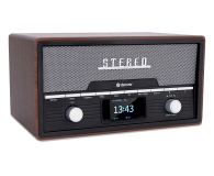 Radio i budzik Denver Radio retro Denver MDA-525DW dark wood